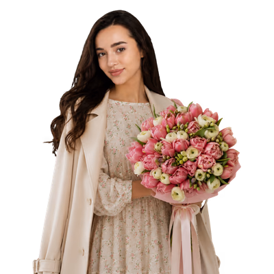 Доставка весняних букетів (flowers)